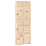 vidaXL Porte de grange 80x1,8x214 cm Bois massif de pin