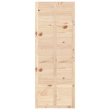vidaXL Porte de grange 80x1,8x214 cm Bois massif de pin