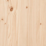 vidaXL Porte de grange 80x1,8x214 cm Bois massif de pin