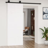 vidaXL Porte de grange 80x1,8x214 cm Bois massif de pin