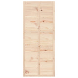 vidaXL Porte de grange 80x1,8x214 cm Bois massif de pin