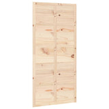 vidaXL Porte de grange 80x1,8x214 cm Bois massif de pin