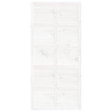 vidaXL Porte de grange 80x1,8x214 cm Bois massif de pin