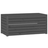 vidaXL Ensemble de boîtes de jardin 3 pcs blanc bois de pin massif
