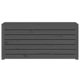 vidaXL Ensemble de boîtes de jardin 3 pcs blanc bois de pin massif