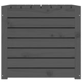 vidaXL Ensemble de boîtes de jardin 3 pcs blanc bois de pin massif