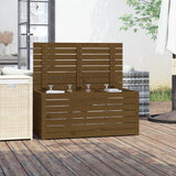 vidaXL Ensemble de boîtes de jardin 3 pcs blanc bois de pin massif