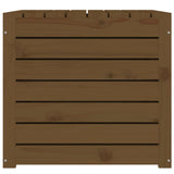 vidaXL Ensemble de boîtes de jardin 3 pcs blanc bois de pin massif