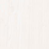 vidaXL Ensemble de boîtes de jardin 3 pcs blanc bois de pin massif