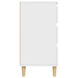 vidaXL Buffet Chêne fumé 60x35x70 cm Bois d'ingénierie