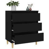vidaXL Buffet Chêne fumé 60x35x70 cm Bois d'ingénierie