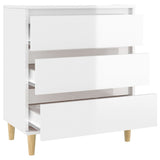 vidaXL Buffet Chêne fumé 60x35x70 cm Bois d'ingénierie