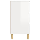 vidaXL Buffet Chêne fumé 60x35x70 cm Bois d'ingénierie