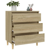 vidaXL Buffet Chêne fumé 60x35x70 cm Bois d'ingénierie
