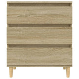 vidaXL Buffet Chêne fumé 60x35x70 cm Bois d'ingénierie