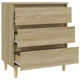 vidaXL Buffet Chêne fumé 60x35x70 cm Bois d'ingénierie