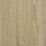 vidaXL Buffet Chêne fumé 60x35x70 cm Bois d'ingénierie