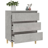 vidaXL Buffet Chêne fumé 60x35x70 cm Bois d'ingénierie