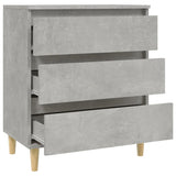 vidaXL Buffet Chêne fumé 60x35x70 cm Bois d'ingénierie