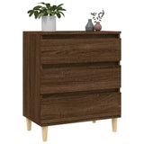 vidaXL Buffet Chêne fumé 60x35x70 cm Bois d'ingénierie