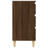 vidaXL Buffet Chêne fumé 60x35x70 cm Bois d'ingénierie