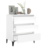 vidaXL Buffet Chêne fumé 60x35x70 cm Bois d'ingénierie