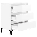 vidaXL Buffet Chêne fumé 60x35x70 cm Bois d'ingénierie