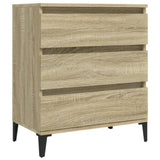 vidaXL Buffet Chêne fumé 60x35x70 cm Bois d'ingénierie