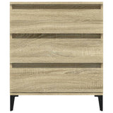 vidaXL Buffet Chêne fumé 60x35x70 cm Bois d'ingénierie
