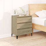 vidaXL Buffet Chêne fumé 60x35x70 cm Bois d'ingénierie