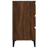 vidaXL Buffet Chêne fumé 60x35x70 cm Bois d'ingénierie
