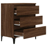 vidaXL Buffet Chêne fumé 60x35x70 cm Bois d'ingénierie