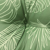 vidaXL Coussins de chaise lot de 6 à motif de feuilles 40x40x7cm tissu