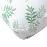 vidaXL Coussins de palette lot de 3 motif de feuilles tissu Oxford