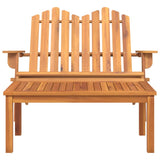 vidaXL Ensemble de salon de jardin Adirondack 2 pcs bois acacia solide