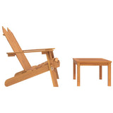 vidaXL Ensemble de salon de jardin Adirondack 2 pcs bois acacia solide
