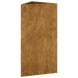 vidaXL Jardinière 40x34,5x75 cm acier corten