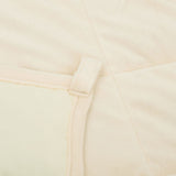vidaXL Couverture lestée Crème clair 200x220 cm 9 kg Tissu