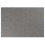 vidaXL Couverture lestée avec housse Gris 200x230 cm 13 kg Tissu