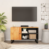 vidaXL Meuble TV 80x33x46 cm bois d'acacia solide et d'ingénierie (plusieurs options disponibles)