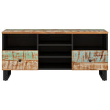 vidaXL Meuble TV 100x33x46 cm bois de récupération et d'ingénierie