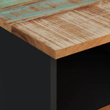 vidaXL Meuble TV 100x33x46 cm bois de récupération et d'ingénierie
