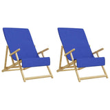 vidaXL Serviettes de plage 2 pcs turquoise 60x135 cm tissu 400 GSM