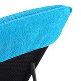 vidaXL Serviettes de plage 2 pcs turquoise 60x135 cm tissu 400 GSM