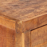 vidaXL Table console 120x32x80 cm bois massif d'acacia