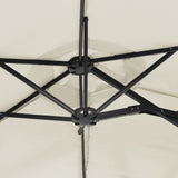 vidaXL Parasol à double tête vert 316x240 cm