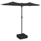 vidaXL Parasol à double tête vert 316x240 cm
