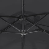 vidaXL Parasol à double tête vert 316x240 cm