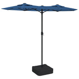 vidaXL Parasol à double tête vert 316x240 cm