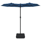 vidaXL Parasol à double tête vert 316x240 cm